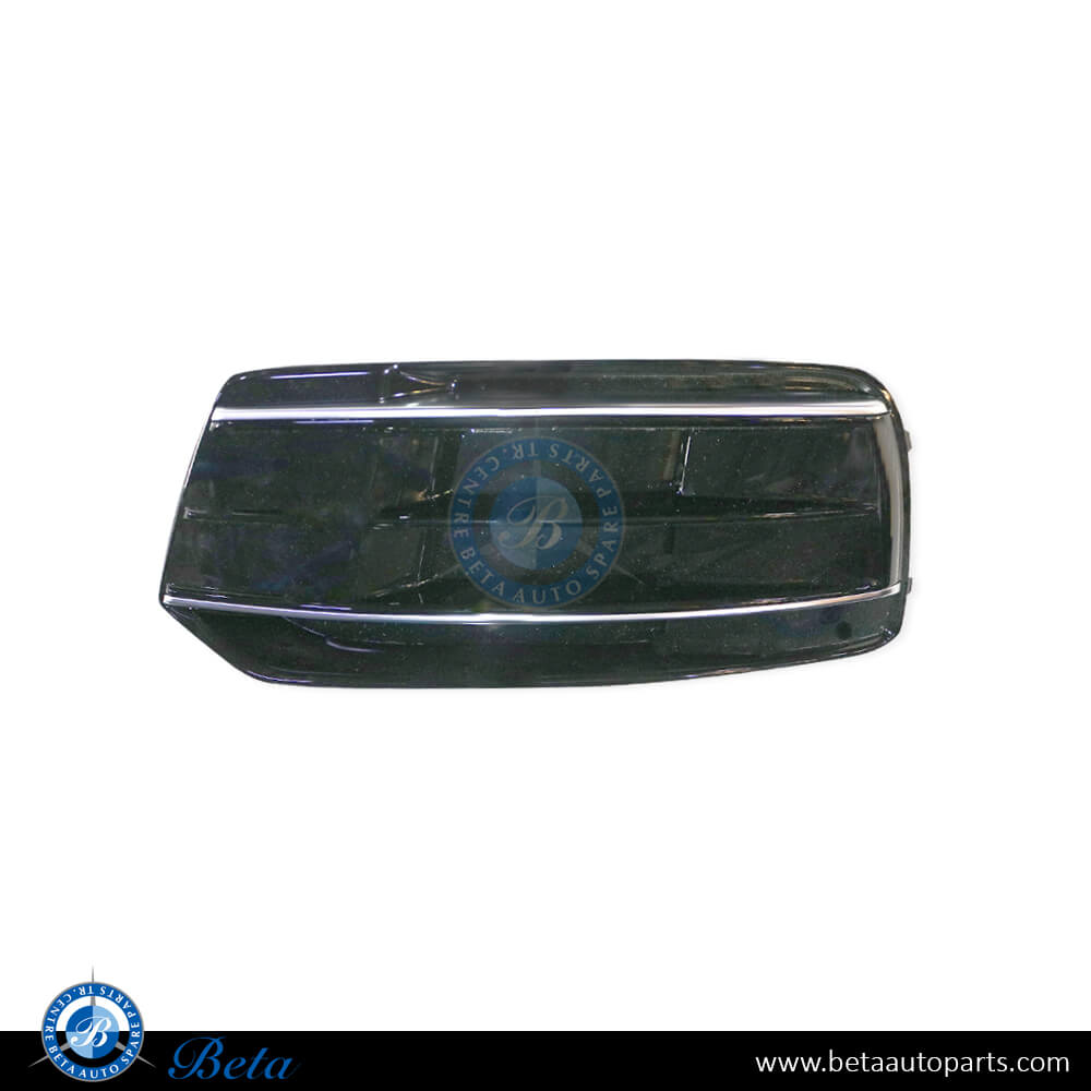 Left Side Fog Lamp Cover - Gloss Black for Audi Q5 2018-2020 models, Part Number 80A807679 Left Side Fog Lamp Cover - Gloss Black for Audi Q5 2018-2020 models, Part Number 80A807679